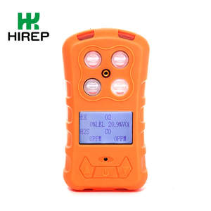 HIREP 0-100ppm EX O2 NH3 NO2 Vier-in-Eins Tragbarer Gasanalysator ATEX/CE/FCC/SIL Zertifiziert mit Ton/Licht/Vibrationsalarm für - Product Image 2