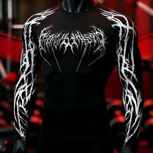 Ropa de Muay Thai para Hombre al por Mayor, Equipamiento Rushguard, MMA, Grappling, BJJ, Camiseta de Manga Larga Sublimada - Product Image 6