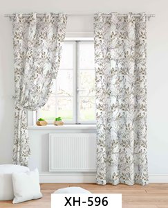 厂家直销现代窗帘，优雅印花窗帘，适用于卧室和客厅 - Product Image 2