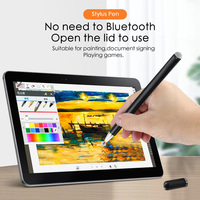 Stylet capacitif multifonction JB02 en alliage d'aluminium, rechargeable, pour écriture silencieuse sur écran tactile, vente en gros, personnalisable, 8-10