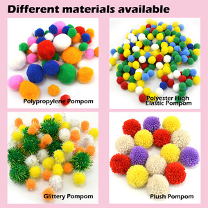 <span class=keywords><strong>Pompons</strong></span> acryliques pour décoration de Noël - Product Image 4