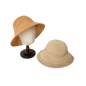 Sombreros de Paja Tejidos Naturales, Elegantes, Plegables, Transpirables, Frescos, para el Verano, la Playa, Vacaciones, Viajes al Aire Libre, Listos para Enviar - Product Image 2