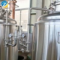 Système de brassage ZJ 300L en acier inoxydable 304 316L, réservoir de fermentation pour la fabrication de bière et la distillation d'alcool