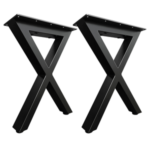 Đồ Nội Thất Hiện Đại Phụ Kiện Sắt Rèn X Hình Bàn Ghế Bàn Chân Kim Loại Bàn Ăn Chân Với Có Thể Điều Chỉnh Miếng Đệm Chân - Product Image 1