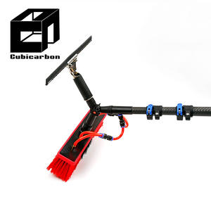 Système de nettoyage de vitres à haute pression avec perches télescopiques en fibre de carbone et perche à eau - Product Image 5