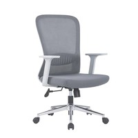 Chaise de bureau ergonomique en maille avec appui-tête, soutien lombaire réglable, dossier haut, pivotante, chaise de travail exécutive OEM/ODM
