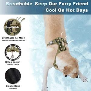 Pengekang Anjing Reflektif Tanpa Tarikan Kualitas Tinggi dengan Gesper Tahan Lama - Product Image 3