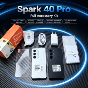 Teléfono Inteligente Techno SPARK40 Pro Plus LTE Desbloqueado con Android, Pantalla LED HD de 6.8 Pulgadas, Doble SIM, 512 GB de ROM, Francés, 5000 mAh, Deca Core - Product Image 6