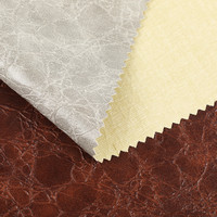 Feuilles de cuir synthétique Rexine OEM, personnalisables par les designers, gaufrées, synthétiques, artificielles, 25% polyester, 25% coton, 50% cuir PU
