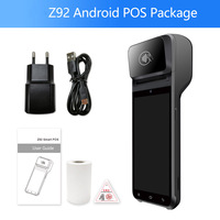 Impresora Térmica USB con Pantalla Táctil NFC Android Z92 de Fábrica, Caja Registradora Portátil, Terminal POS Móvil de Mano para Comercio Minorista
