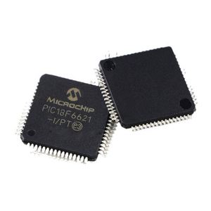 รับประกันส่วนประกอบของแท้ในสต็อก วงจรรวม MCU ไมโครคอนโทรลเลอร์ PIC18F6621-I/PT TQFP-64 ชิป IC - Product Image 1