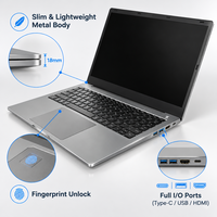 Laptop Bisnis Performa Tinggi Baru 15.6 Inci Intel Core I7 512GB Harga Pabrik Win10/11 16GB DDR4/DDR5 Laptop Gaming