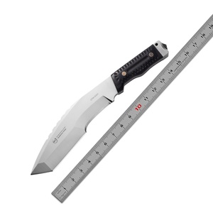 Cuchillo de Supervivencia Táctico Personalizable Mountain Patroller Ver2.0 LS117 DIY OEM con Mango de Madera y Hoja Recta de Acero Inoxidable - Product Image 6