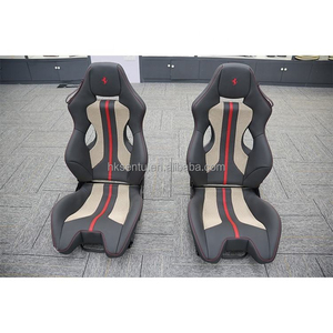 เบาะรถแข่งคาร์บอนไฟเบอร์แห้งสำหรับ Ferrari 488 Pista 296 Sf90 F8 ชิ้นส่วนคาร์บอนภายใน - Product Image 2