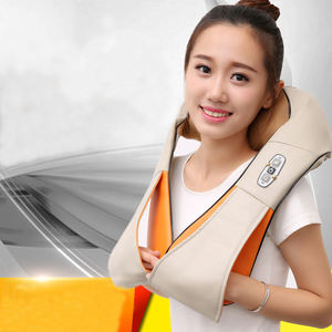 Masseur de massage chauffant pour le cou, les épaules, la taille et le corps entier, pour voiture et maison, avec fonction chaise et couverture, vente en gros - Product Image 1