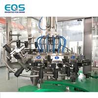 Ligne de production automatique de mise en bouteille de bière en verre, système clé en main de rinçage, remplissage, bouchage et étiquetage pour brasserie