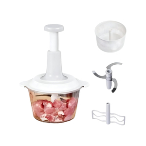 Wholesale Eco-Friendly Green Stainless Steel Color Box Household Hand Blender Mixer 1.5L Shredder Salad Cooker Multifunction - Product Image 1