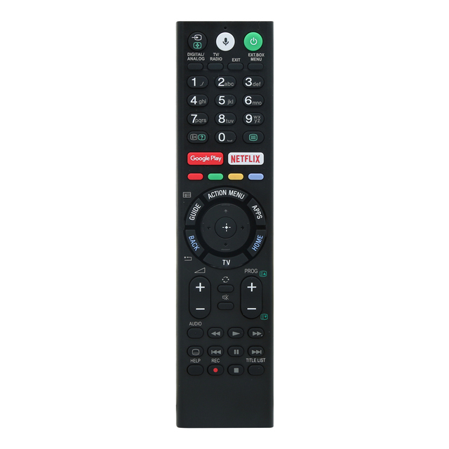 HUAYU RMF-TX310E Universal Voice Remote Control Replacement with 2 AAA Battery for Smart Bravia LED LCD 4K Android TV