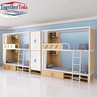 Litera superior e inferior duradera para cuatro personas, diseño de cápsula espacial, camas de dormitorio para estudiantes, escuela, Hotel y apartamento, dormitorios