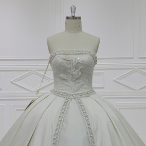 Fashion Design Champagne macchia una linea unica abiti da sposa sposa sposa abiti da sposa - Product Image 1