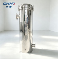 Boîtier de filtre multi-sacs en acier inoxydable, équipement de filtration industrielle pour liquides chimiques et eau