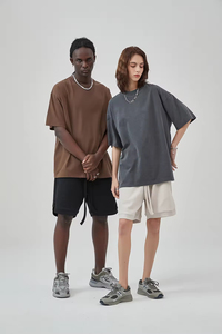 Camiseta Oversize al por Mayor con Lavado Ácido, Camisetas de Hombre de Tallas Grandes, Camisetas Personalizadas para Hombre y Niño - Product Image 3