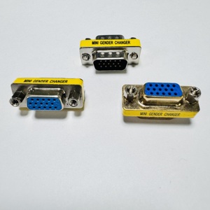 Chất lượng cao 15-pin <span class=keywords><strong>VGA</strong></span> nữ-<span class=keywords><strong>to</strong></span>-nữ nam-<span class=keywords><strong>to</strong></span>-nam âm thanh Video Adapter đồng kết nối Phụ kiện kết nối sản phẩm - Product Image 4