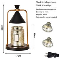 Brûleur d'encens en cire fondue, lampe de nuit, bougies parfumées, lampe électrique, chauffe-bougie, offre spéciale
