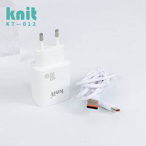 Chargeur USB pour iPhone <span class=keywords><strong>Apple</strong></span>, câble de données de 1 m pour l'UE Chargeur rapide universel <span class=keywords><strong>18W</strong></span> PD avec port Type-C, <span class=keywords><strong>adaptateur</strong></span> mural - Product Image 2