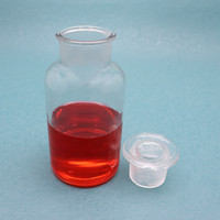 Bouteille en verre ambré de 250ml, 500ml, 1000ml, pour laboratoire, pharmacie, bouteille de réactif avec bouchon en verre, offre spéciale