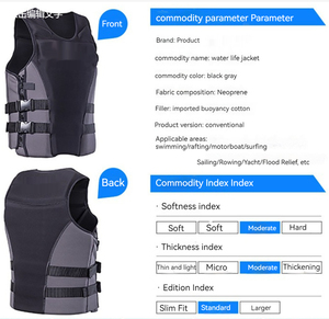 Maillot de bain tendance personnalisable <span class=keywords><strong>Gilet</strong></span> de <span class=keywords><strong>sauvetage</strong></span> en mer d'urgence pour adultes et enfants Équipement de natation résistant à la mode - Product Image 3