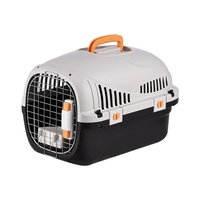 Boîte de transport aérien pour animaux de compagnie, sac de voyage pour chats et chiens, petit sac de transport pour chats et chiens, transporteur pour voiture, lit pour chat en plastique, boîte de transport aérien