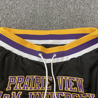 Pantalones cortos deportivos personalizados, diseño bordado, logotipo y nombre, pantalones cortos de baloncesto de malla de doble capa