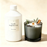 Huile parfumée pour bougies Woody Sage, vente en gros, directement de l'usine, parfum longue durée, pour la fabrication de bougies en cire de soja