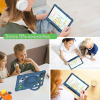 Nouvelle arrivée, étui de protection personnalisé pour tablette Tab A7 Lite 8,7 pouces T220/T225 23x13cm, design de dessin animé résistant aux chutes