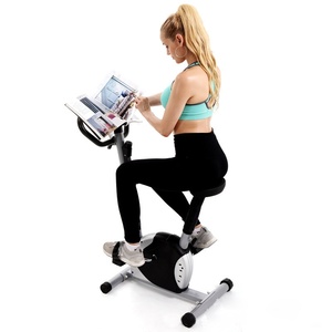<span class=keywords><strong>Bicicleta</strong></span> Estática Vertical para Interiores, Capacidad de 120 kg, Ultra Silenciosa, Pantalla Digital, Acero al Carbono, Equipo de Ejercicio para el Hogar - Product Image 4
