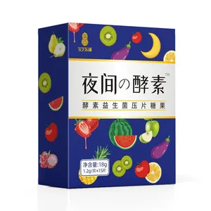 OEM/ODM Nocturnal Enzyme Probiotic Tablet Candy Complex Fruit And Vegetable Extract