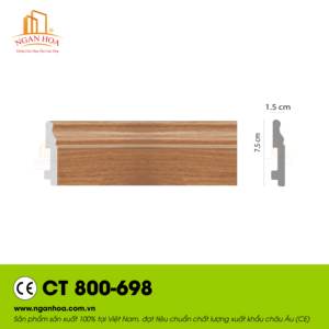 Moulures murales intérieures en PS, grain de bois, polystyrène, profilés décoratifs pour plafond, imperméables, installation facile - Product Image 4