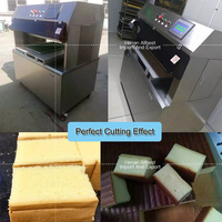 Outil de découpe de pain horizontal commercial à faire soi-même, diviseur de pâtisserie, de gâteaux en couches, machine à découper la base des gâteaux, trancheuse à gâteaux