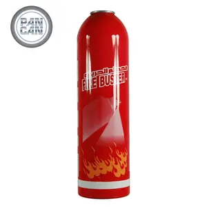 Hochfeste und korrosionsfeste Flaschen 500 ml 600 ml leere Aluminium-Feuerlöscherflasche Hersteller