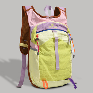 <span class=keywords><strong>Extérieur</strong></span> <span class=keywords><strong>Niche</strong></span> Conception Femmes Portable Nylon Sac À Dos Contraste Couleur Dames Voyage Haute Capacité Fitness Cyclisme Femme Sac À Dos - Product Image 5