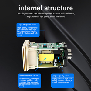 DH48S-1Z ใหม่ตัวจับเวลาการหน่วงเวลาการแสดงดิจิตัลเวลารีเลย์ YH48-2Z ฝาพับ220V24V ส่งที่นั่ง - Product Image 5