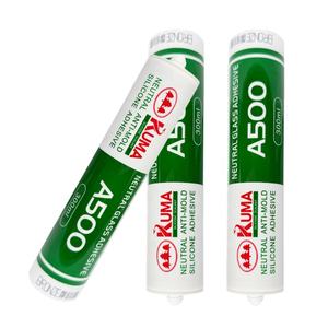 Sellador de Silicona Neutro A500 de Alta Viscosidad, Pasta Blanca Adhesiva <span class=keywords><strong>para</strong></span> Construcción, Carpintería, Embalaje, Uso <span class=keywords><strong>en</strong></span> Interiores/Exteriores - Product Image 1