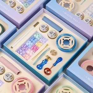 Juego de sellos de cera con gránulos de cera y herramientas para manualidades de boda - Product Image 2