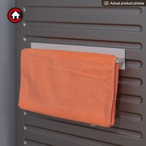 Portasciugamani in metallo magnetico per lavatrice a parete laterale porta appendiabiti - Product Image 2
