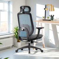 Chaise de bureau pivotante en maille ergonomique moderne confortable de Chine, Sillas De Oficina, tables et chaises de bureau, mobilier de bureau à domicile
