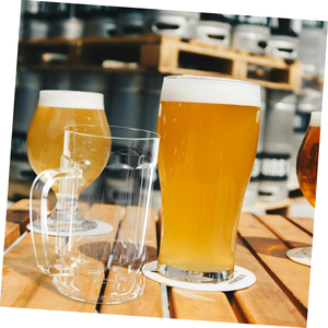 Wholesale Custom Unbreakable Polycarbonate Acrylic Clear 500 ml <b>Plastic</b> Beer Glasses Beer <b>Mugs</b> with Handle - Product Image 3