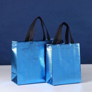 Laser Customizable Durable Laminated Non-Woven Shopping Tote <b>Bag</b> Reusable Handheld Carrier for Supermarket Bulk Wholesale - Product Image 6