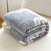FF4793 Noël bonhomme de neige flanelle couverture literie cadeau de noël décor à la maison lit canapé canapé chaud hiver jeter couverture