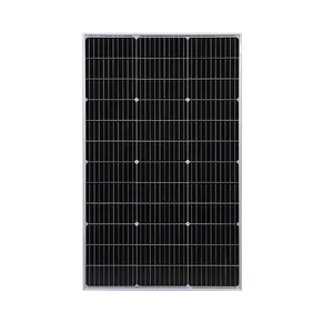Wholesale 100 W Household Mono Solar Panels Monocrystalline Photovoltaic Module 100 Watt Crystalline Solar Panels Energy System
